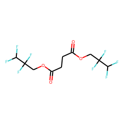Succinic acid, 2,2,3,3-tetrafluoropropyl 2,2,3,3-tetrafluoropropyl ester