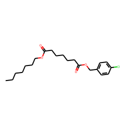 Pimelic acid, 4-chlorobenzyl heptyl ester
