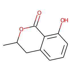1H-2-Benzopyran-1-one, 3,4-dihydro-8-hydroxy-3-methyl-
