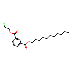 Isophthalic acid, 2-chloroethyl undecyl ester