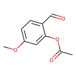 2-Hydroxy-4-methoxybenzaldehyde, acetate
