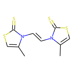 3,3'-Ethylene bis-(4-methyl-2-thiazole)-thione