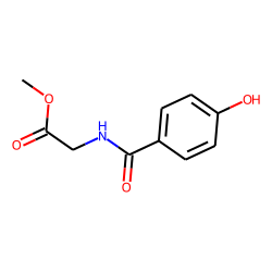 P-Hydroxyhippuric acid, methyl ester