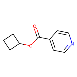 Isonicotinic acid, cyclobutyl ester
