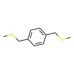 Benzene, 1,4-bis(methylthiomethyl)-