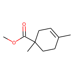 1-carbomethoxy-1,4-dimethylcyclohex-3-ene