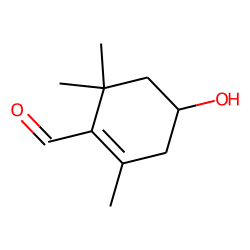 4-Hydroxy-2,6,6-trimethylcyclohex-1-enecarbaldehyde