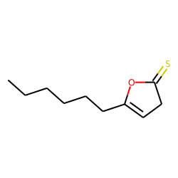 5-hexyl-dihydrofuran-2(3H)-thione