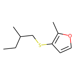 2-Methyl-3-[(2-methylbutyl)-thio]-furan