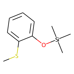 2-(Methylthio)phenol, trimethylsilyl ether