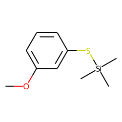 3-Methoxythiophenol, S-trimethylsilyl-