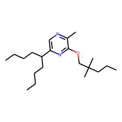 2-(2,2-Dimethylpentoxy)-3-methyl-6-(5-nonyl) pyrazine