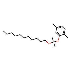 Silane, dimethyl(2,5-dimethylphenoxy)undecyloxy-