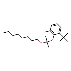 Silane, dimethyl(6-methyl-2-tert-butylphenoxy)octyloxy-