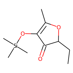 2-Ethyl-5-methyl-4-[(trimethylsilyl)oxy]furan-3(2H)-one