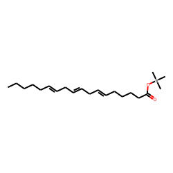 Linolenic acid, trimethylsilyl ester