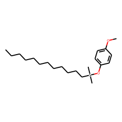 1-Dimethyldodecylsilyloxy-4-methoxybenzene