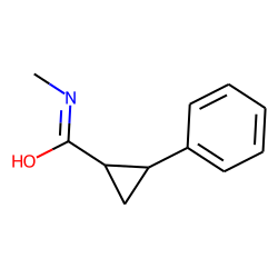 1-Cyclopropanecarboxamide, 2-phenyl-N-methyl-