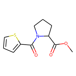 l-Proline, N-(2-thienylcarbonyl)-, methyl ester