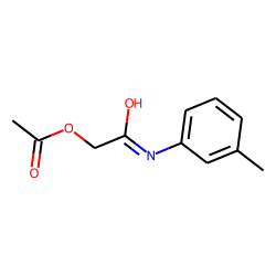 Acetamide, N-(3-methylphenyl)-2-acetoxy-