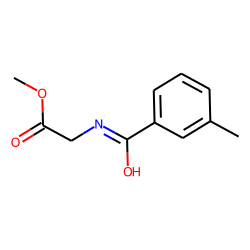 Glycine, N-(m-toluoy)-, methyl esterl
