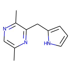 Pyrazine, 2-(2-pyrrylmethyl)-3,6-dimethyl