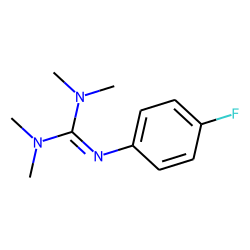 N''-(4-fluoro-phenyl)-N,N,N',N'-tetramethyl -guanidine