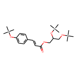 1-O-trans-p-Coumaroylglycerol, 3TMS