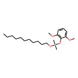 Silane, dimethyl(2,6-dimethoxyphenoxy)undecyloxy-