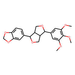 5-((1S,3aR,4S,6aR)-4-(3,4,5-Trimethoxyphenyl)hexahydrofuro[3,4-c]furan-1-yl)benzo[d][1,3]dioxole
