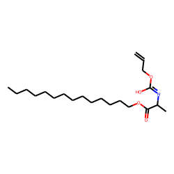 D-Alanine, N-allyloxycarbonyl-, tetradecyl ester