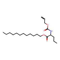 L-Norvaline, N-allyloxycarbonyl-, dodecyl ester