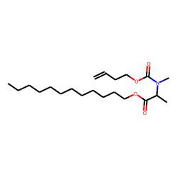DL-Alanine, N-methyl-N-(byt-4-en-1-yloxycarbonyl)-, dodecyl ester