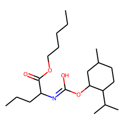 L-Norvaline, N-((1R)-(-)-menthyloxycarbonyl)-, pentyl ester