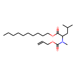 l-Leucine, N-allyloxycarbonyl-N-methyl-, decyl ester