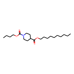 Isonipecotic acid, n-butoxycarbonyl-, decyl ester