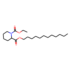 Pipecolic acid, N-ethoxycarbonyl-, dodecyl ester