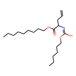 2-Aminopent-4-enoic acid, N-hexyloxycarbonyl-, nonyl ester