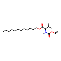 DL-Valine, N-methyl-N-(vinyloxycarbonyl)-, dodecyl ester