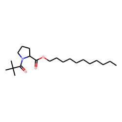 L-Proline, N-pivaloyl-, undecyl ester