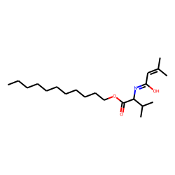 L-Valine, N-(3-methylbut-2-enoyl)-, undecyl ester