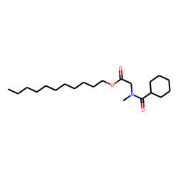 Sarcosine, N-(cyclohexylcarbonyl)-, undecyl ester