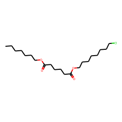 Adipic acid, 8-chloroctyl heptyl ester
