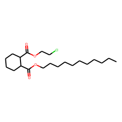 1,2-Cyclohexanedicarboxylic acid, 2-chloroethyl undecyl ester