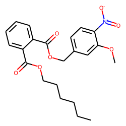 Phthalic acid, hexyl 3-methoxy-4-nitrobenzyl ester