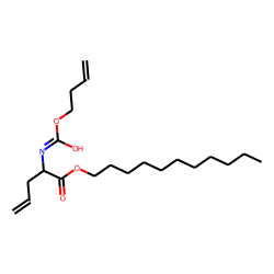 2-Aminopent-4-enoic acid, N-(but-3-en-1-yloxycarbonyl)-, undecyl ester