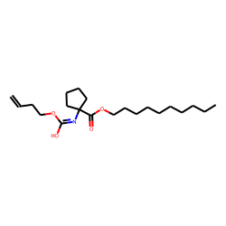 1-Aminocyclopentanecarboxylic acid, N-(but-3-en-1-yloxycarbonyl)-, decyl ester