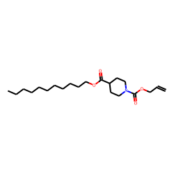 Isonipecotic acid, N-allyloxycarbonyl-, undecyl ester