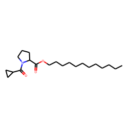 L-Proline, N-(cyclopropylcarbonyl)-, dodecyl ester