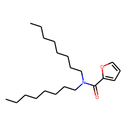 Furan-2-carboxamide, N,N-dioctyl-